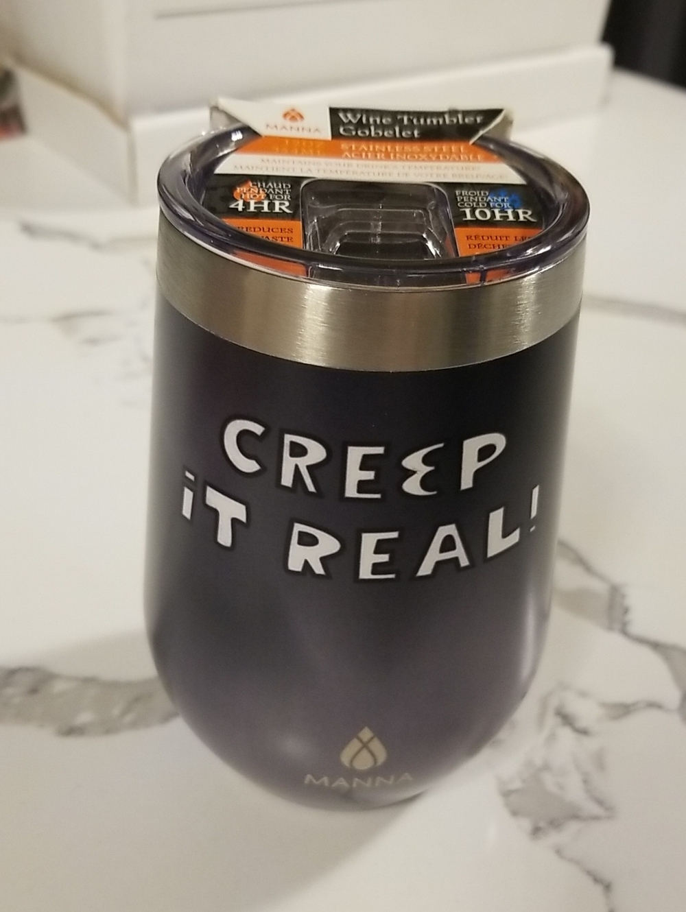 Manna Halloween Stainless steel Wine Tumbler